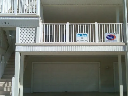 Garage and Deck