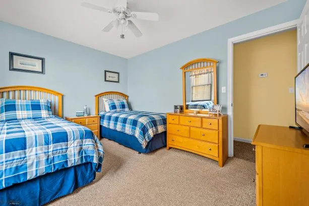 Bedroom 3 W/Twin Beds