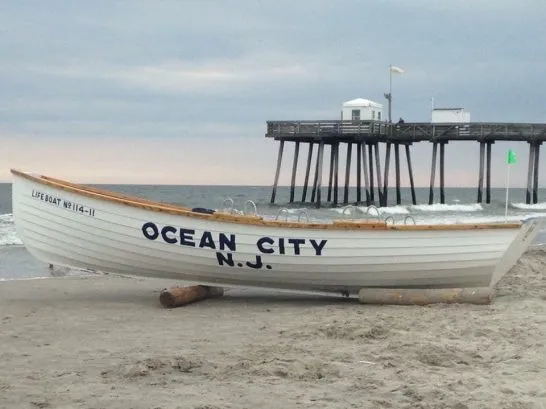 Beach View of Fishing Pier