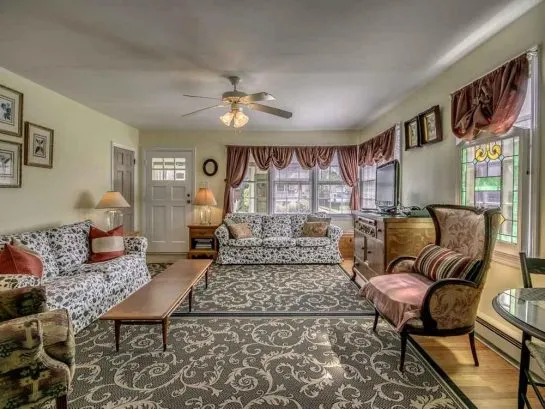 first floor expansive living room