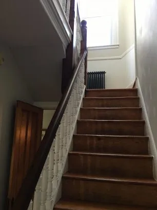 front staircase 