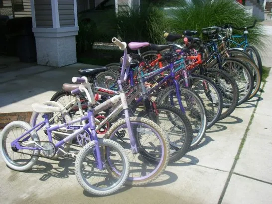 11 bikes all sizes adult/youth