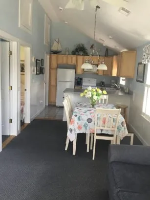 2nd floor living/ dining/ kitchen  open floor plan