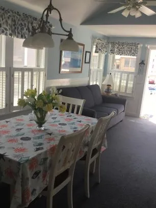 2nd floor dining/ living open floor plan