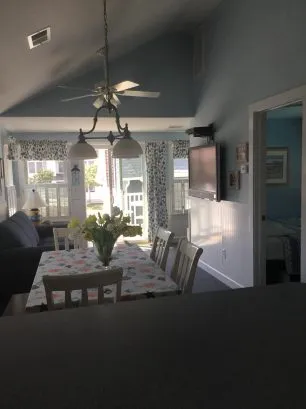 2nd floor View from kitchen looking into dining/ living room 