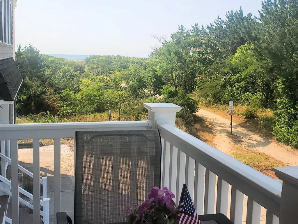 View from deck