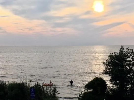 Stay until the sun goes down