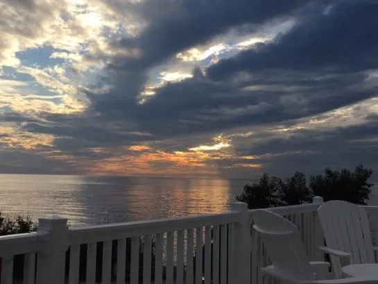 Gorgeous Evening on the Deck