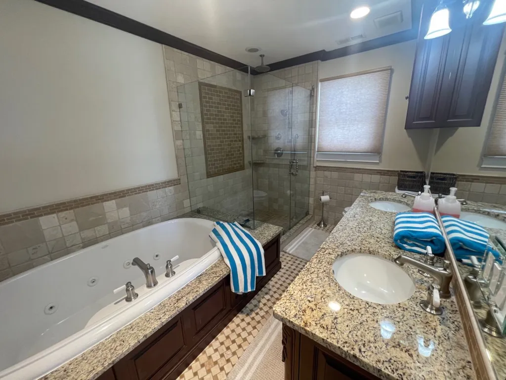 Master bathroom 