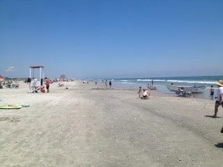 34th St Beach Looking North