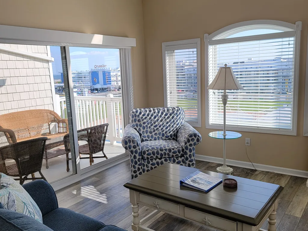 Family Room and Balcony