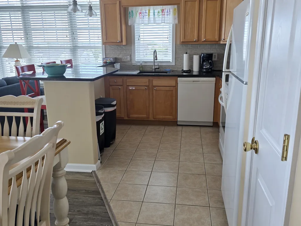 Kitchen From Dining Room