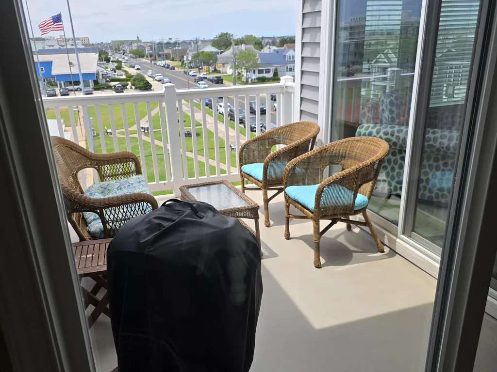 Balcony from Dining Room Sliders