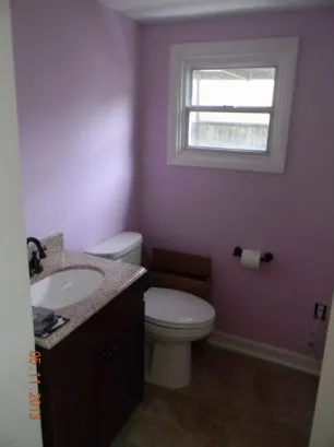 1st fl Powder rm and laundry room with new washer and dryer