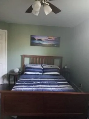 bedroom #2 with queen